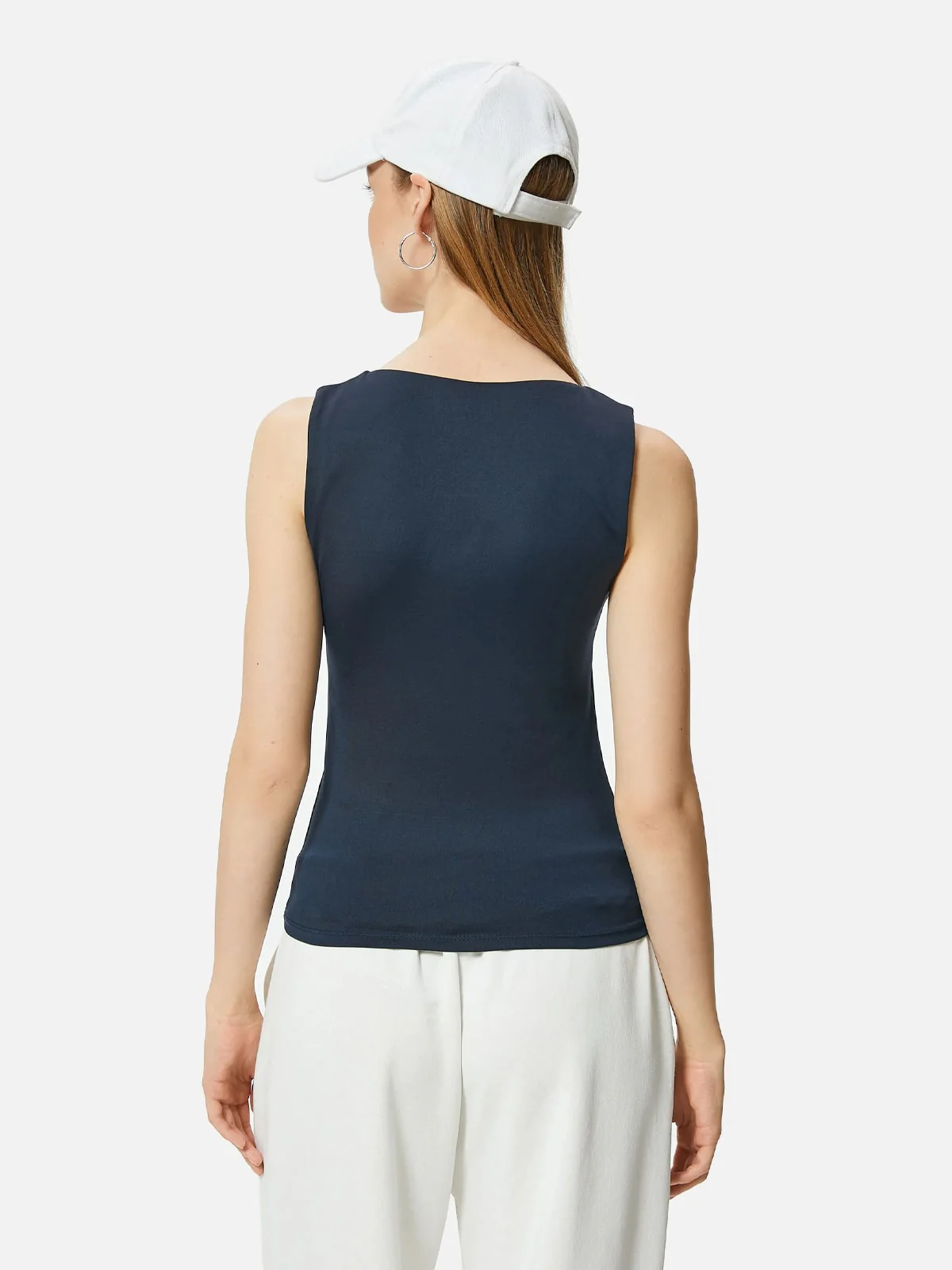 Basic Sleeveless Tank Top - تصویر 2